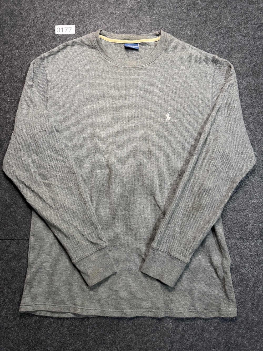 Polo by Ralph Lauren Gray Long-Sleeve Crewneck Shirt